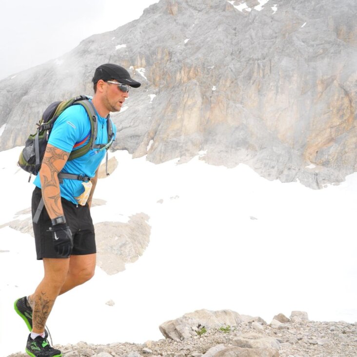 Benjamin auf die Zugspitze, 2013