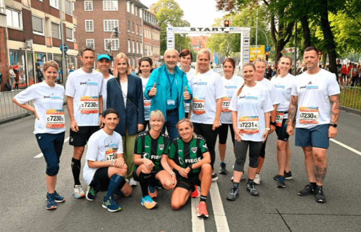 Carreras-Staffeln beim MÜnster Marathon 2024