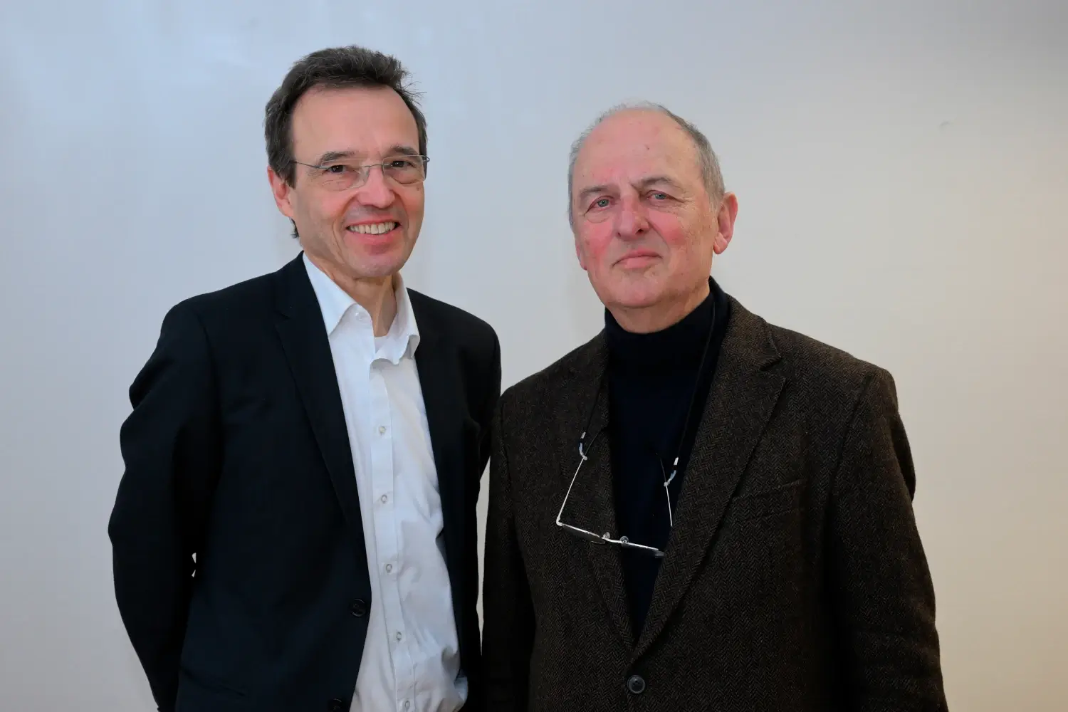 Prof. Dr. Andreas Neubauer und Prof. Dr. med. Hans-Jochem Kolb