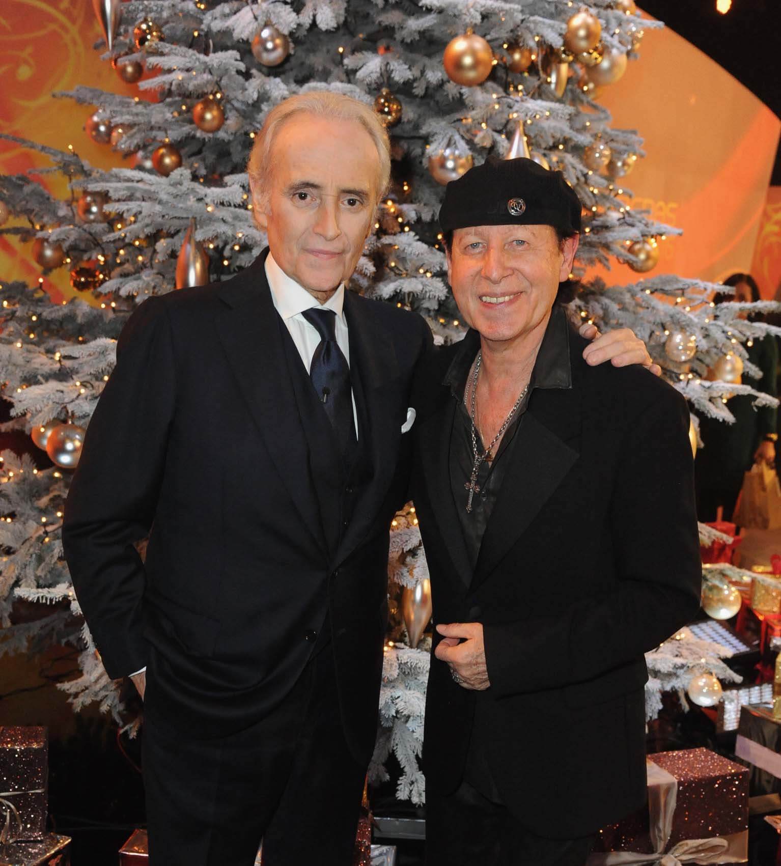 José Carreras und Klaus Meine bei der 22. José Carreras Gala am 14. Dezember 2016